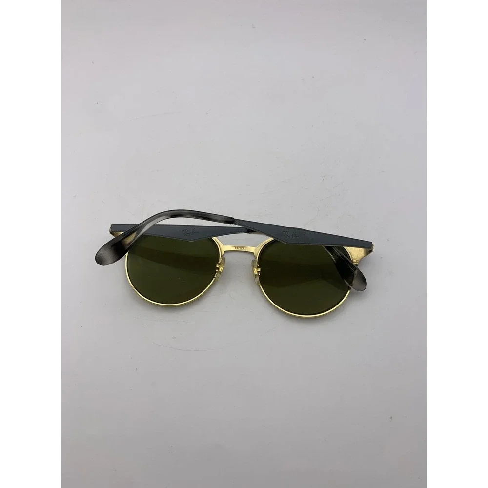 Ray-Ban RB 3545V 2913 49-20 Mens Gold Gray Round Eyeglasses Frame Only